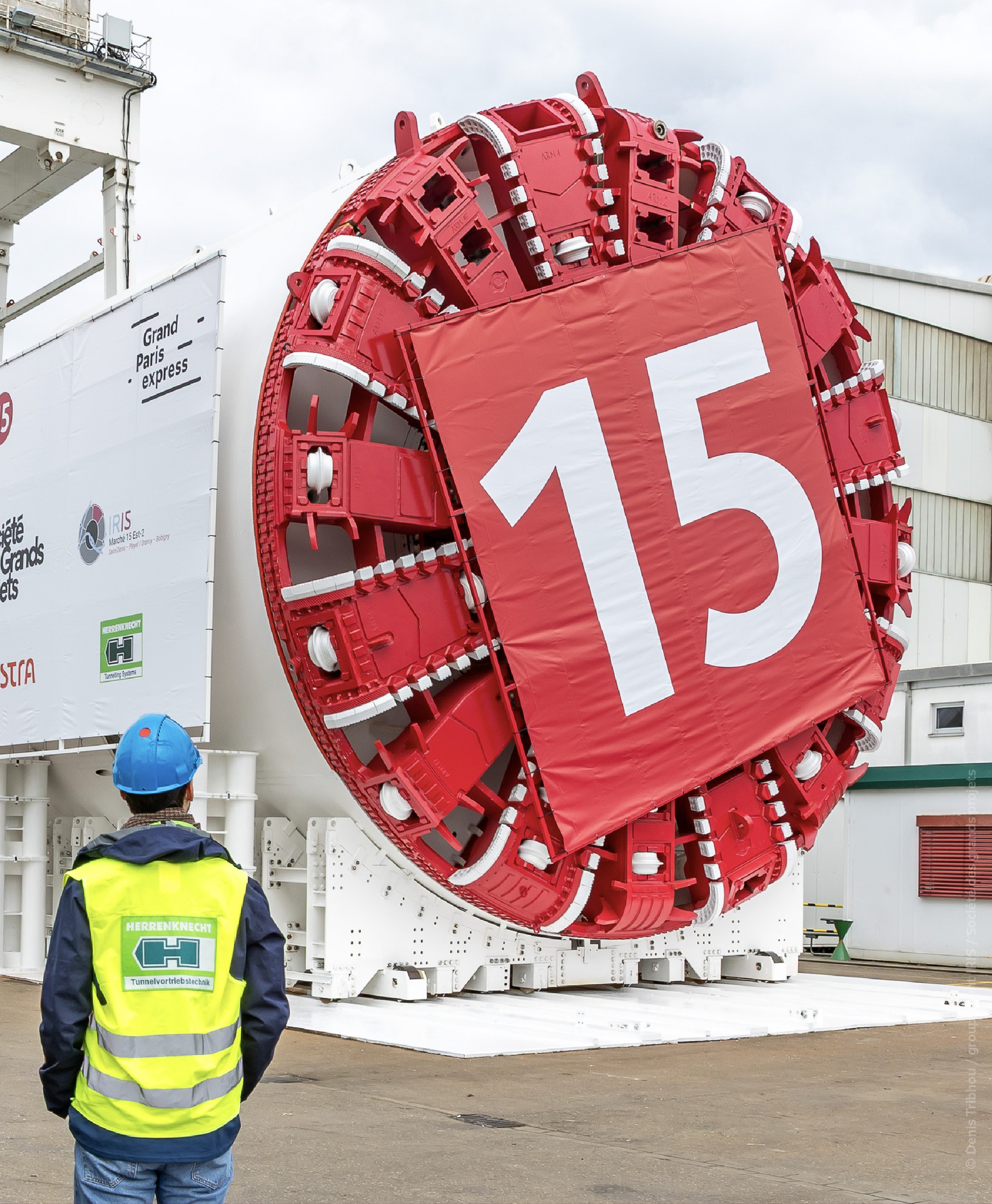 tunnelier ligne 15 tunnelier ligne 15