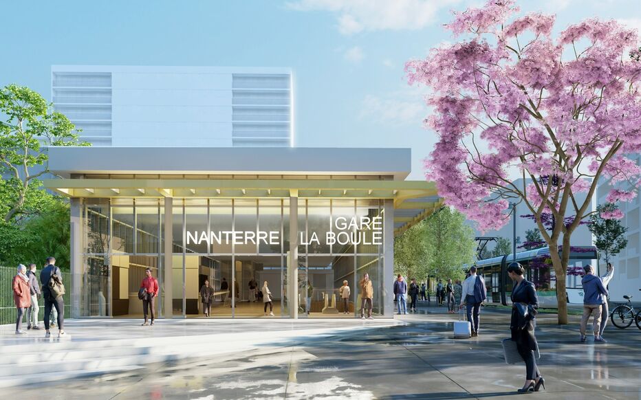 Gare de Nanterre ligne